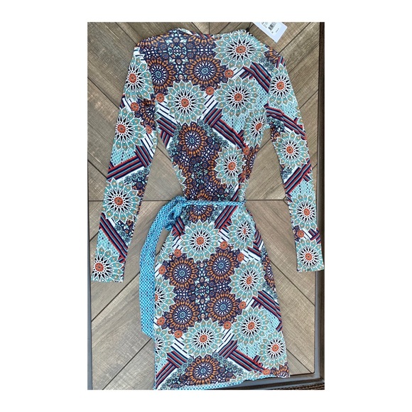 NWT Robert Graham Bessa Tie Dress XS - Picture 4 of 5